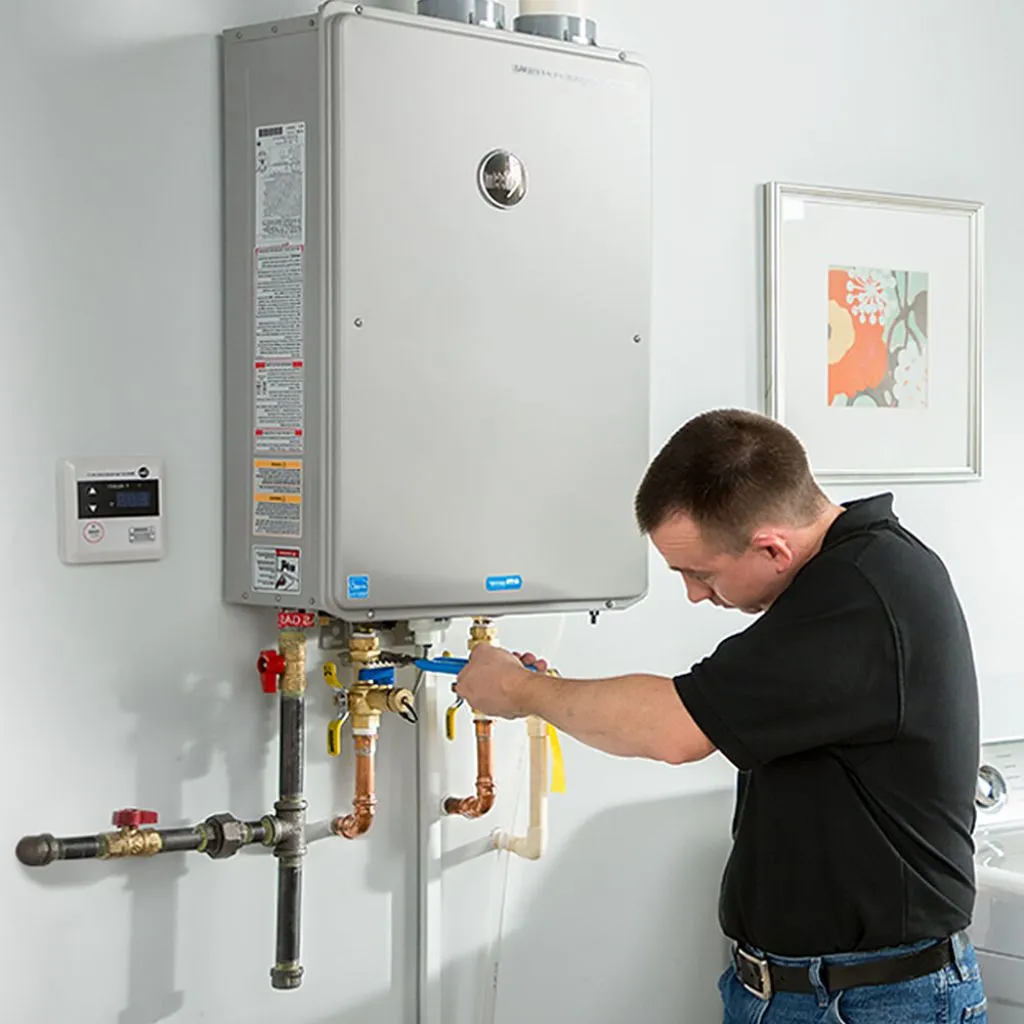 tankless water heater repair in Brownell, KS